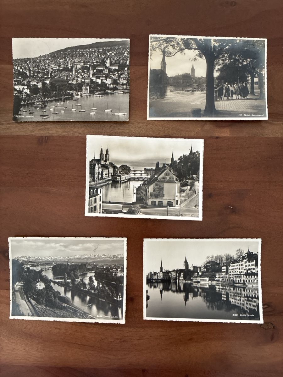 Cartes postales: 10 Ansichtskarten Schweiz diverse Zürich ZH. G – D'occasion à Oftringen par Cla.vD.74