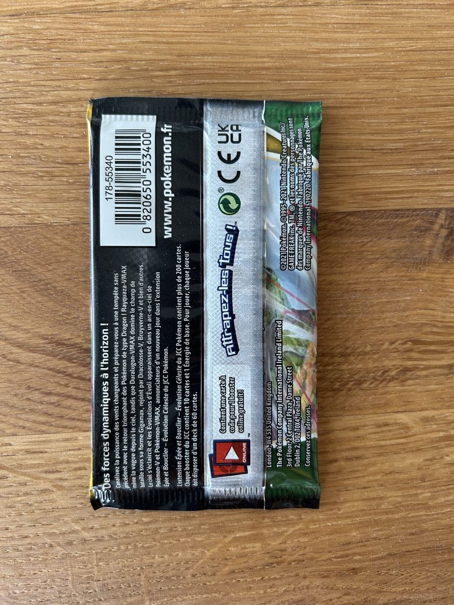 Pokémon Sammelbilder & Trading cards: Booster Évolution Céleste  – Neu und originalverpackt aus Orpund von Americanpickers 1