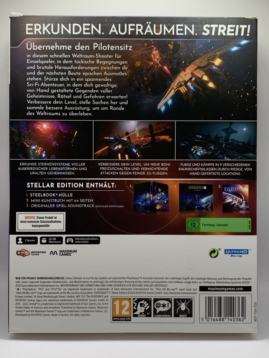 Sony Spiele: Everspace 2 Stellar Edition - PS5 neuwertig – Neu (gemäss Beschreibung) aus Ostermundigen von RG-Collector 1