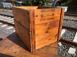 Tolle Holzkiste, Macaroni, Extra Taganrok, Industrial Design
