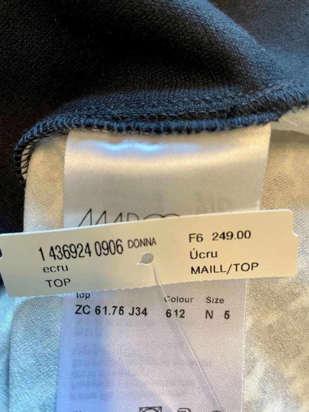 Marc Cain Blusen: MARC CAIN - Samt/Seidenshirt N5 – Neu und originalverpackt aus Spreitenbach von Jessy8 6