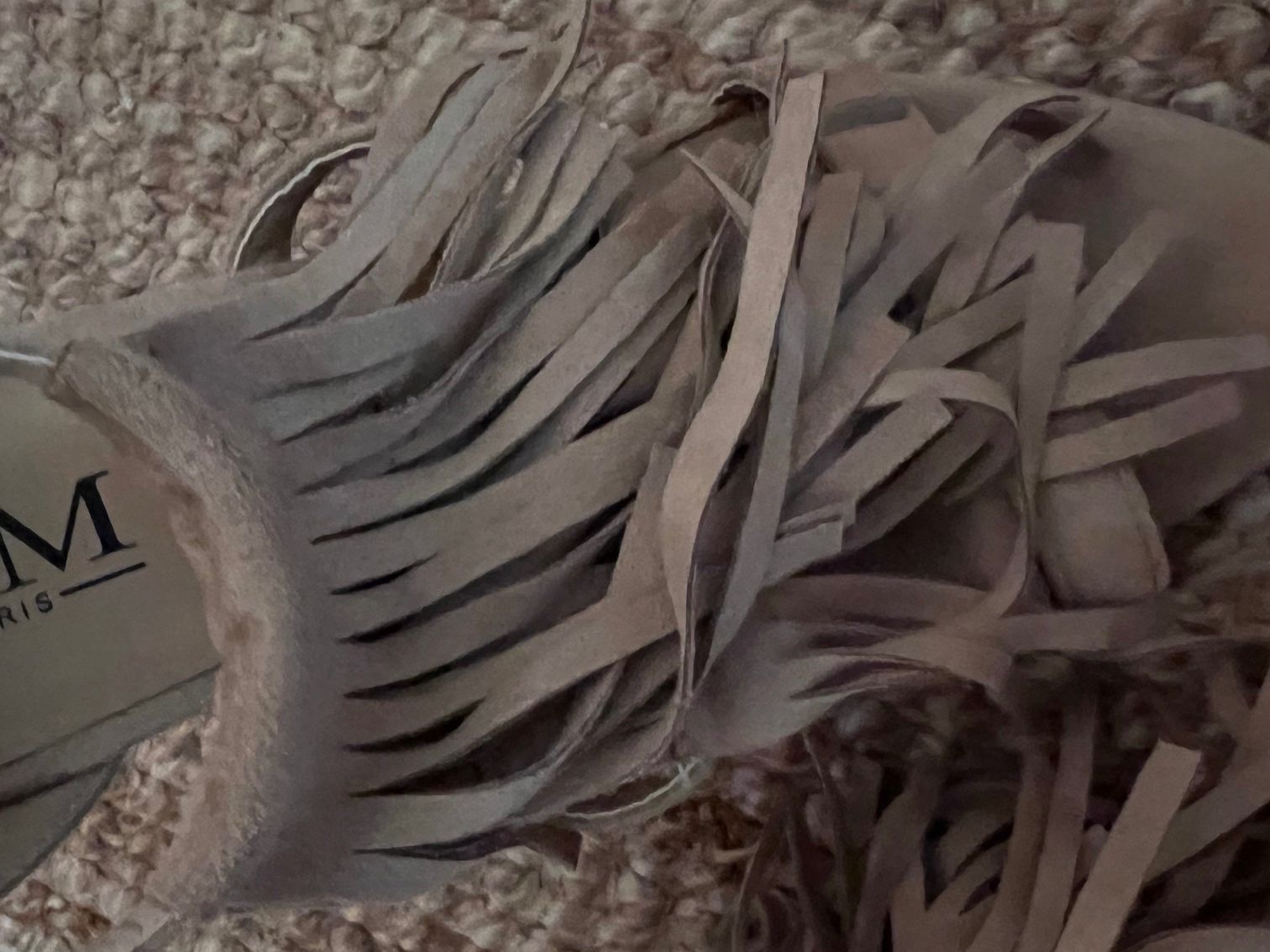 Damenschuhe: Sandales à franges et hauts talons – Gebraucht aus Pully von sunaddict 2