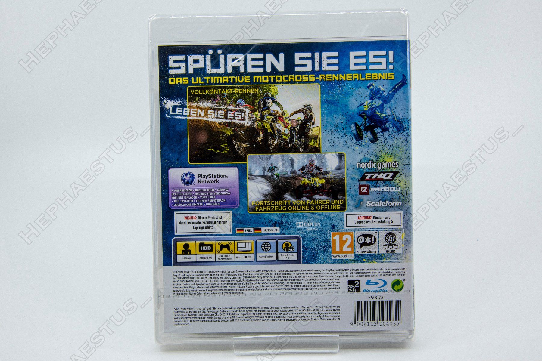 Sony Giochi: MX vs. ATV Alive PS3 NEU&OVP (sealed) – Nuovo e nell'imballaggio originale da Effretikon venduto da Hephaestus_ 1