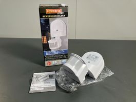 neuer POWERFIX Profi Bewegungsmelder/Sensor (IP44) ab 1.-