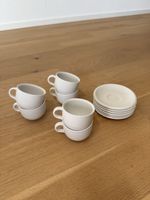 6 Espresso Tassen mit Unterteller von Kahla