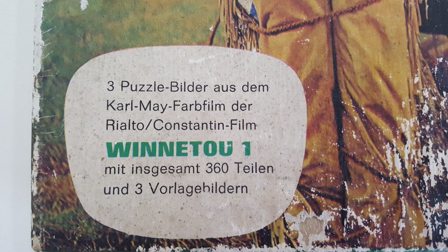 Puzzle: Winnetou Erstausgabe – Usato da Menznau venduto da jrba 1