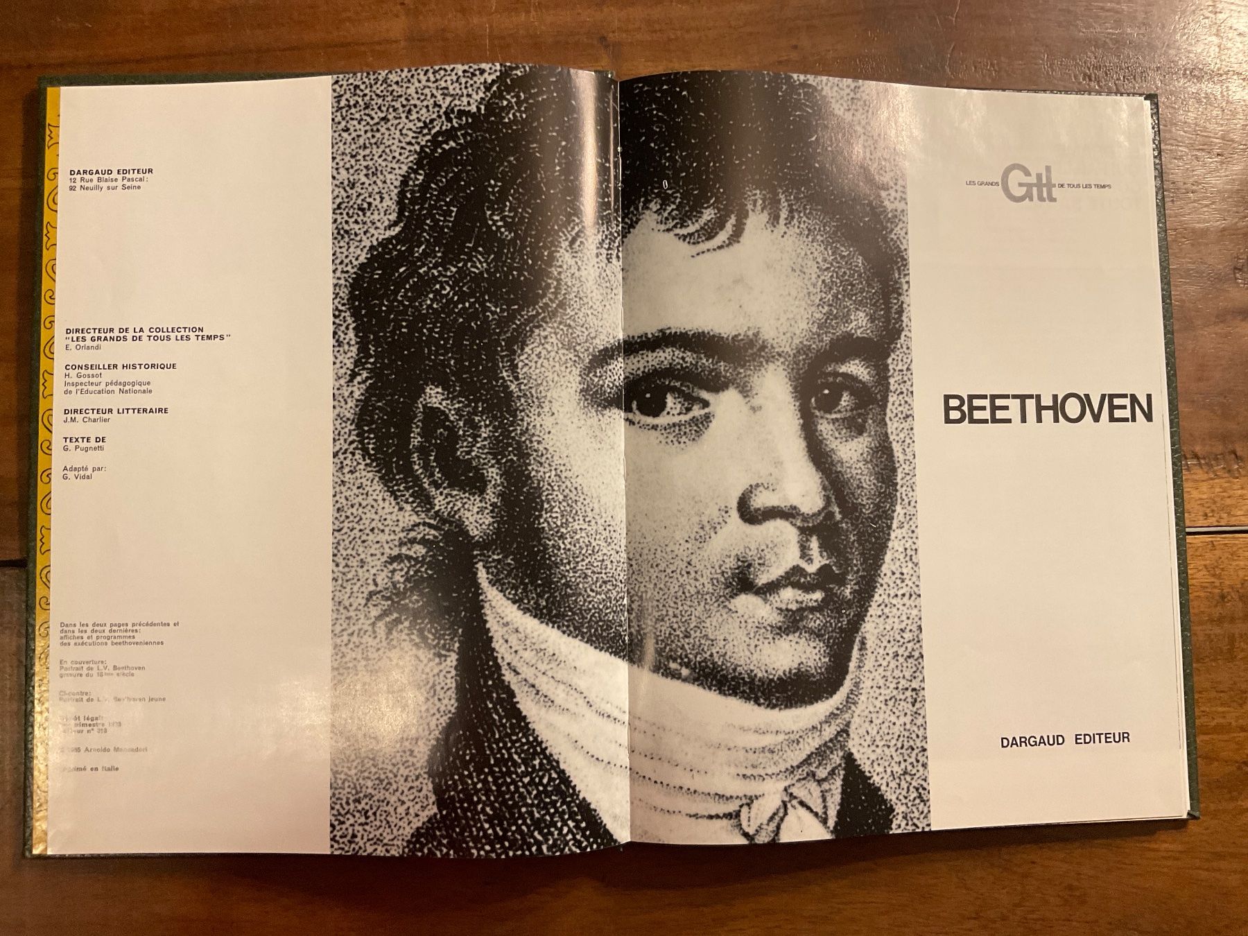 Libri: Beethoven - Les Grands de tous les Temps - Dargaud – Usato da Avenches venduto da Lactobacille