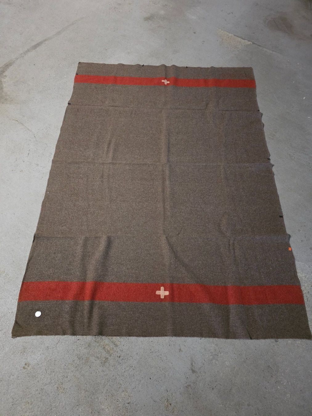 Schweizer Armee Coperte: Schweizer Militär Armee Wolldecke TW 1914 – Usato da Walterswil BE venduto da Lonitti 4
