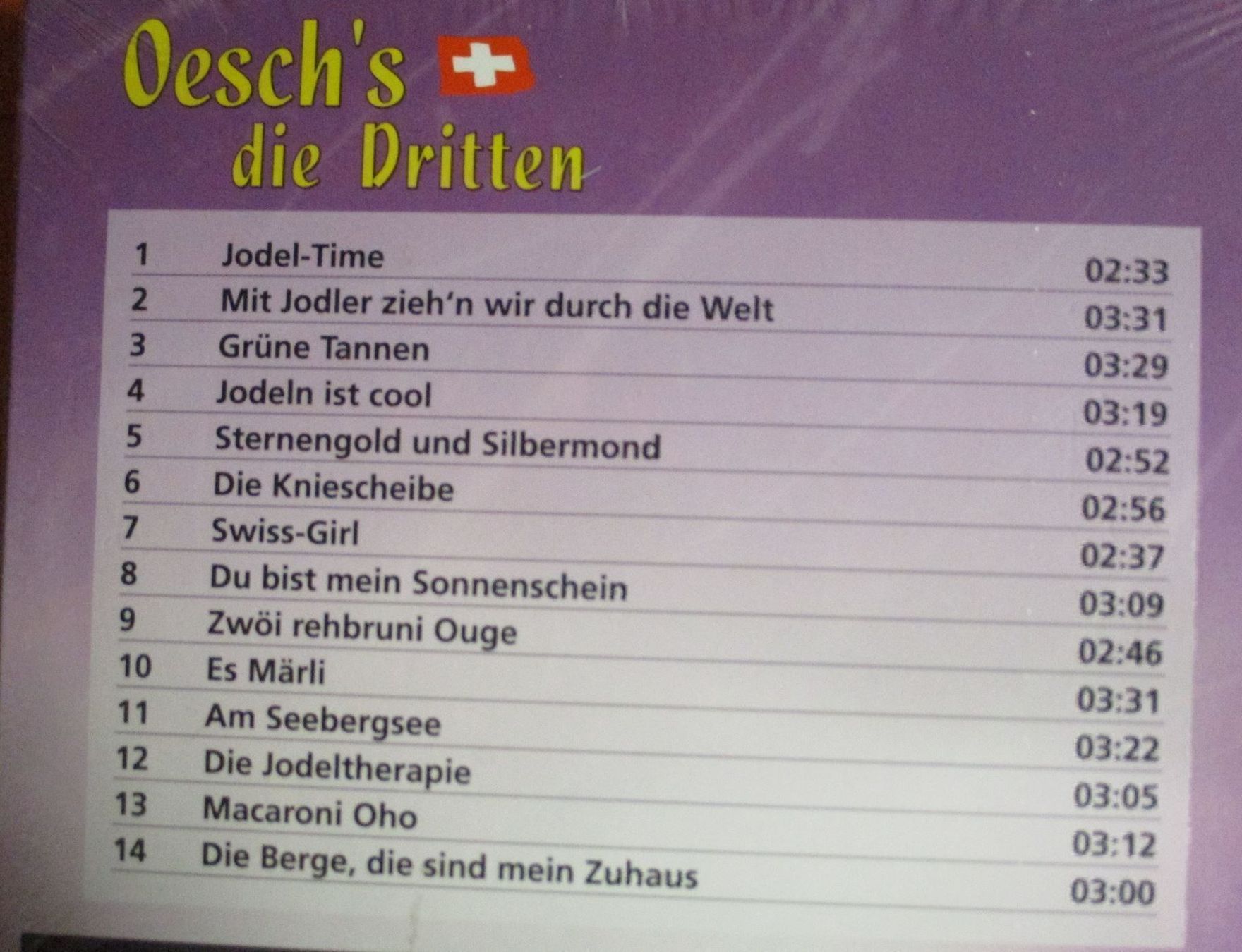 CDs: Oesch's die Dritten / CD – Neu und originalverpackt aus Flumenthal von