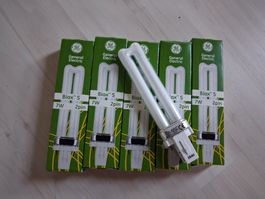 5 X STECKSOCKEL LAMPE 7 WATT 2 PIN