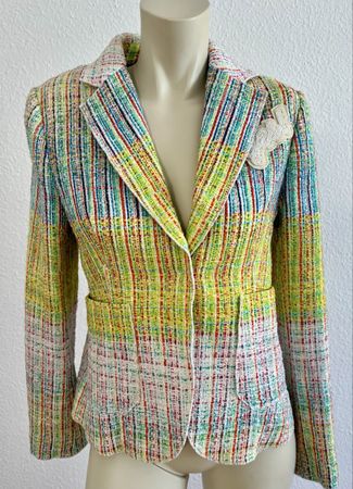 🌸 BLONDE No.8 Damen Blazer Gr. 36 Einzigartiges Design 🌸