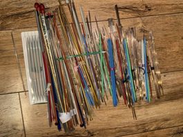 200 Stricknadeln Fünfer Spiel Lange Kurze Stricknadeln