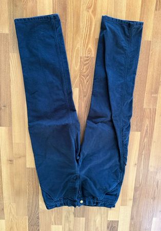 Schwarze Carhartt Jeans