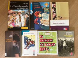 Französische Bücher, Sprachstufen A2-B2