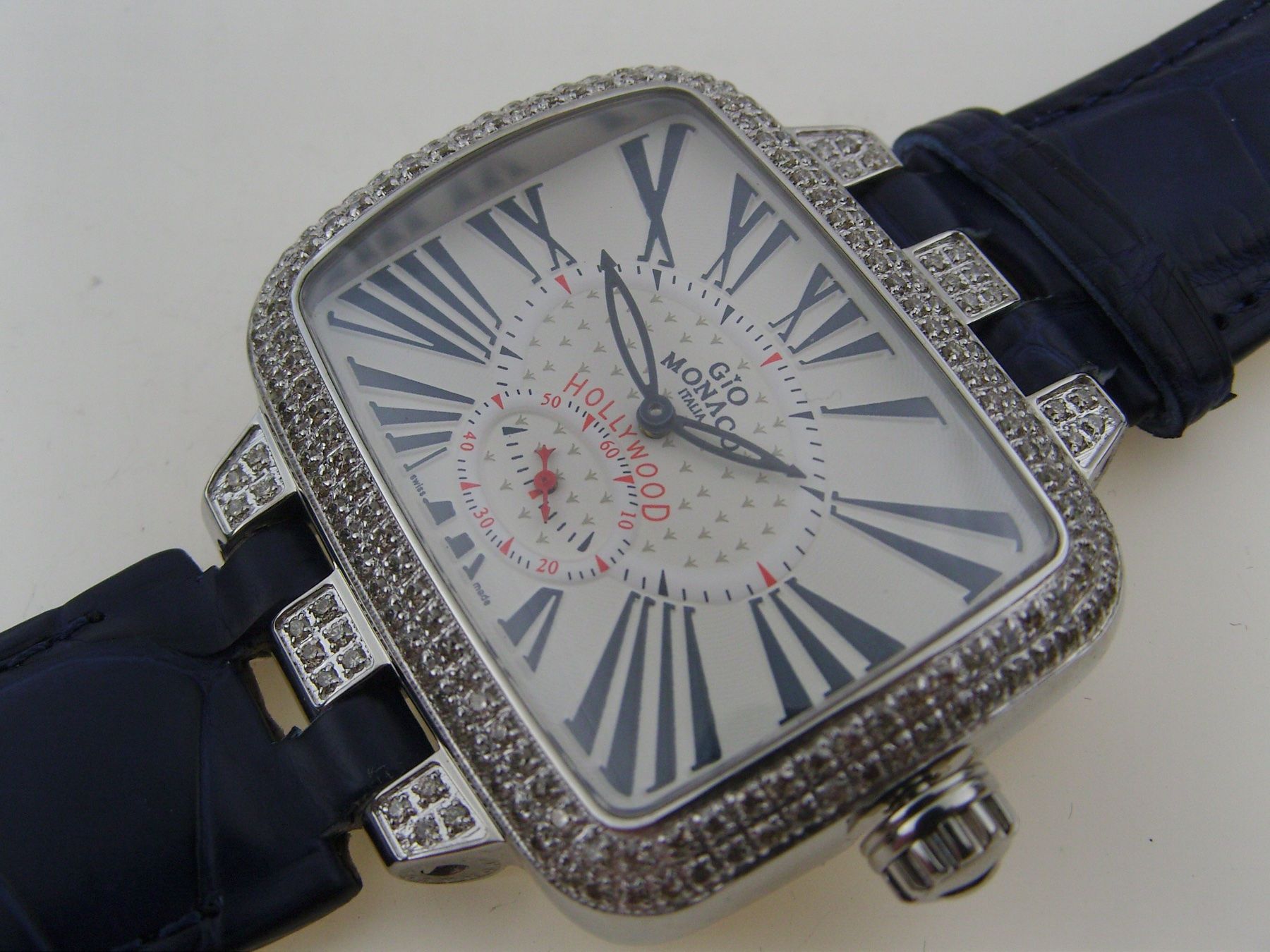 Zeno Orologi: Neue, ungetragene Gio Monaco Hollywood Diamonds – Nuovo e nell'imballaggio originale da Mels venduto da niezie2002 1