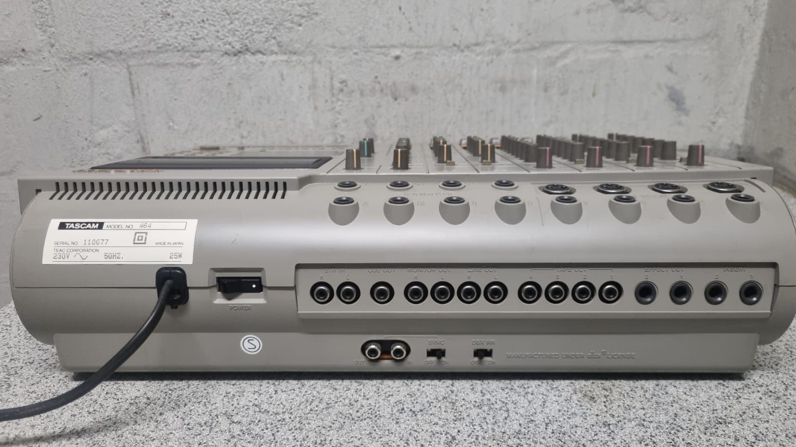 Tascam 464 Portastudio 4-Track Cassette Recorder (Gebraucht) in
