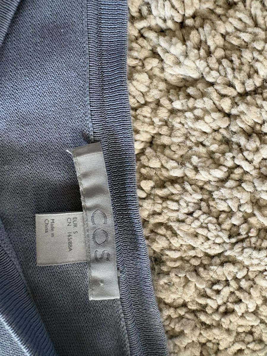Cos Vestiti: Cos Tunika, Longbluse, hellblau, Gr. S (34/36) – Usato da Luzern venduto da esnimo66 3