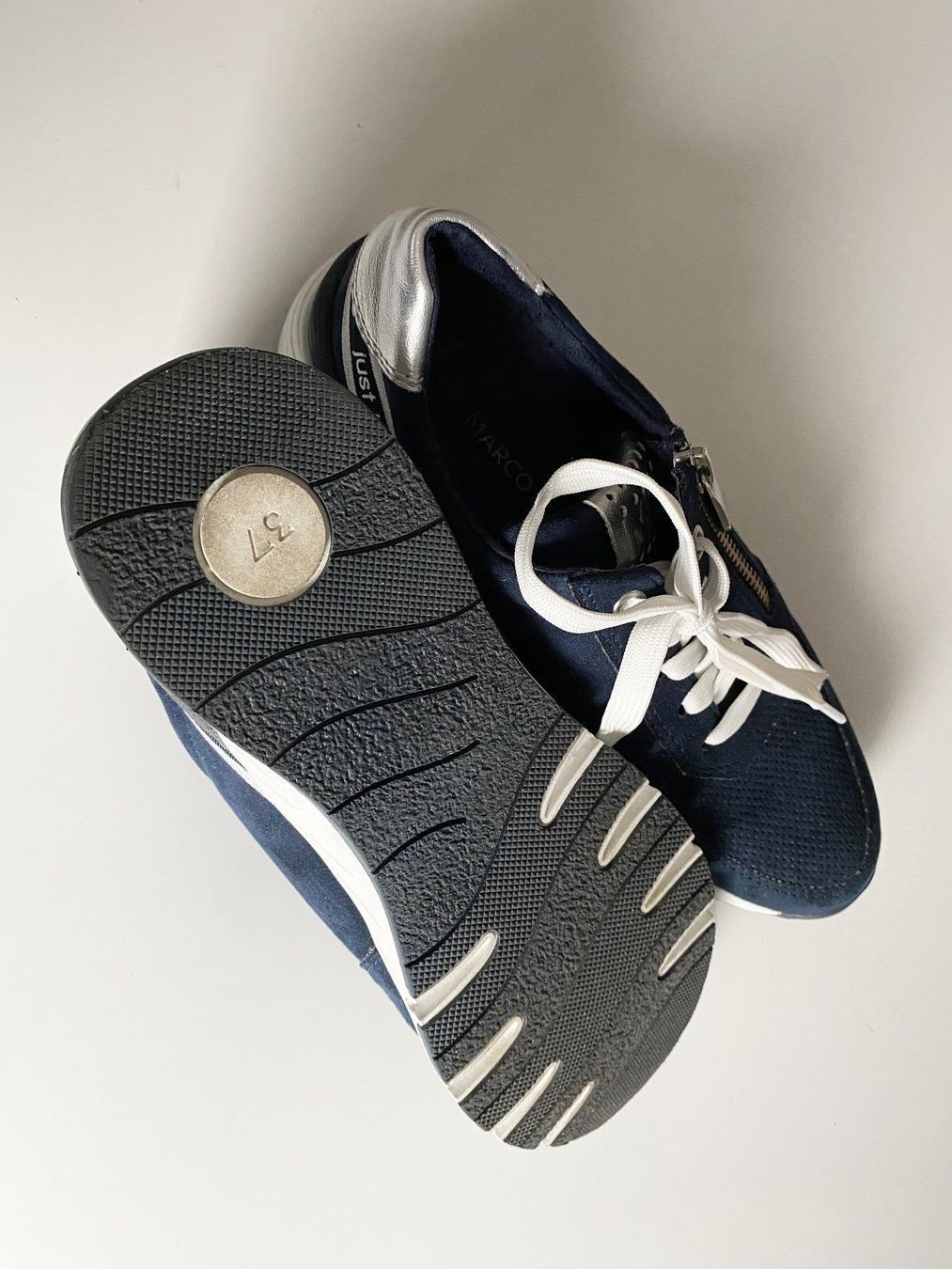 Scarpe da donna: Sneaker Marco Tozzi Dunkelblau Grösse 37 – Usato da Eschenbach SG venduto da Sums 2