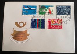 FDC Sonderpostmarken 1969
