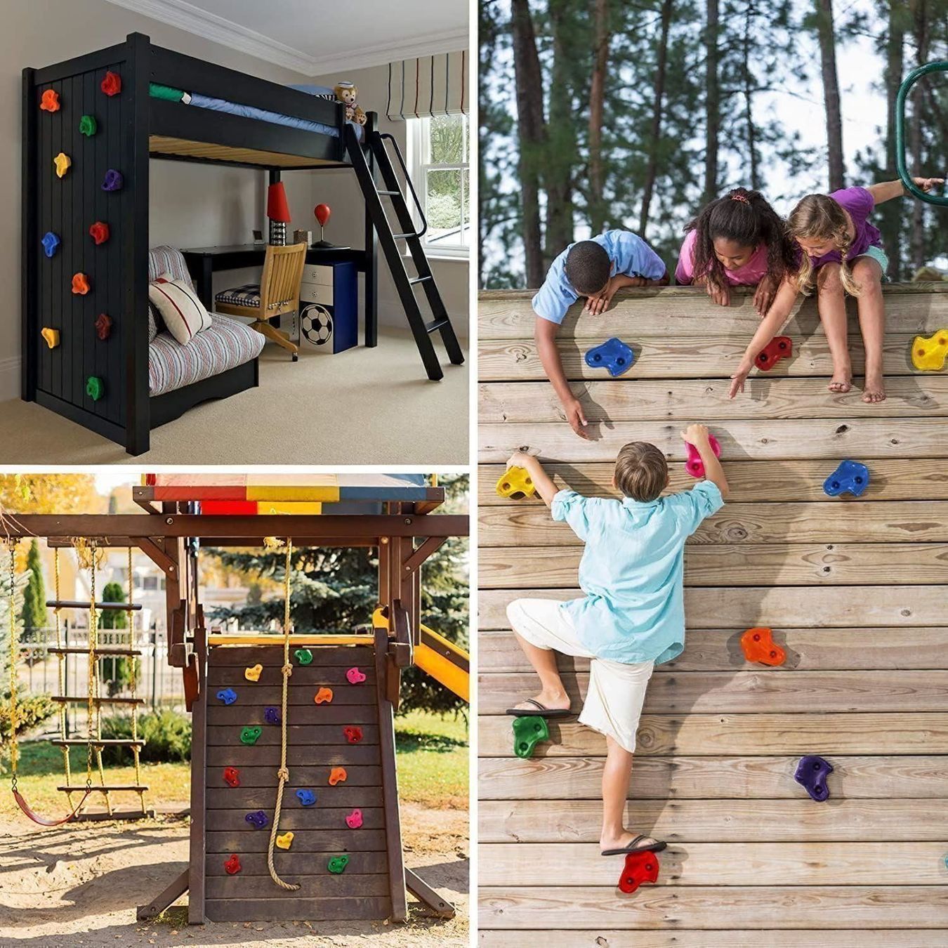 Pareti & prese d'arrampicata: 32tlg Klettergriffe Klettersteine Set – Nuovo (secondo la descrizione) da Thun venduto da thunshop 1