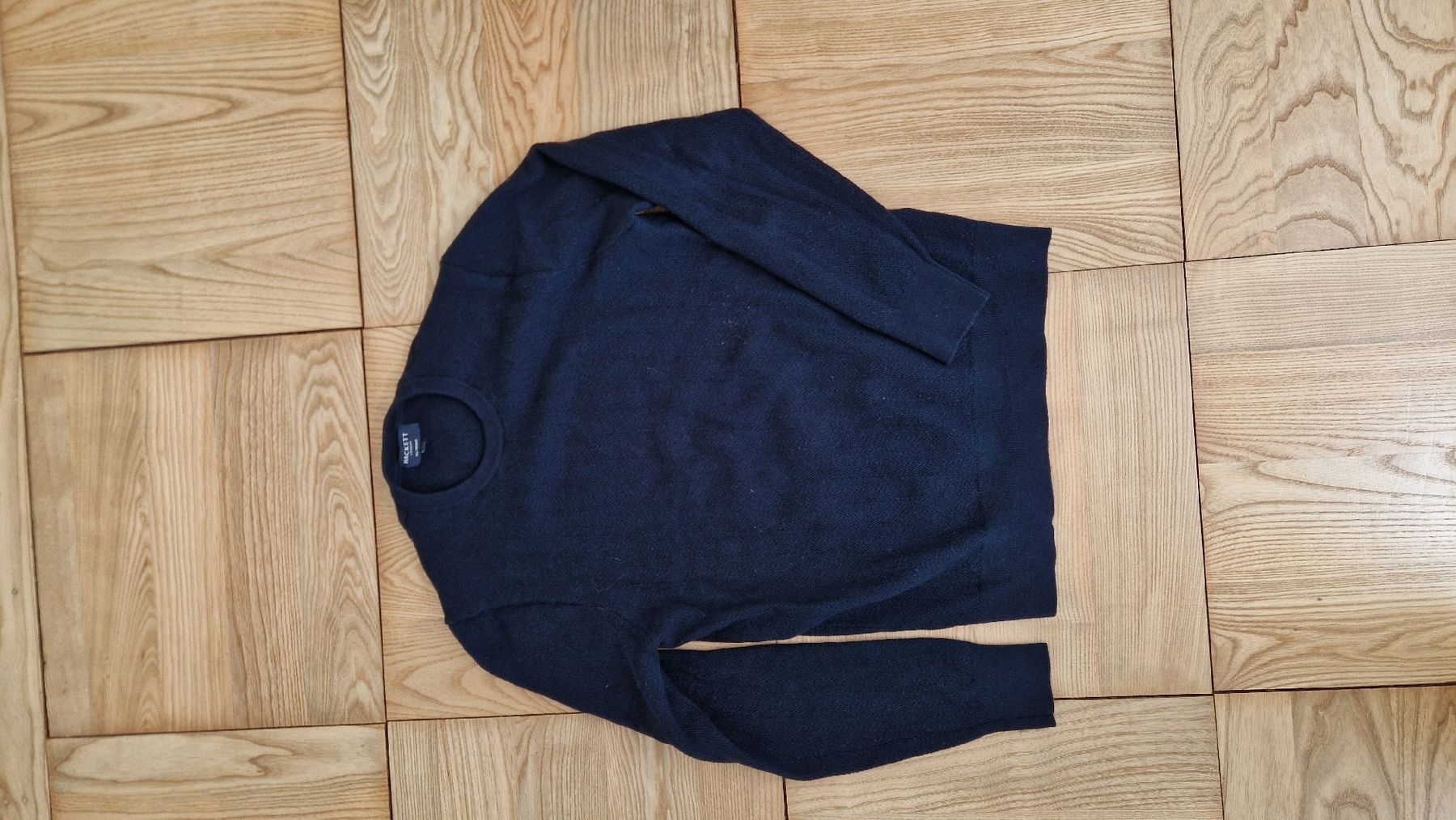 Hackett Pullover & Sweatshirts: Hacket London, Herren Pullover aus Merinowolle, Dunkel – Gebraucht aus Luzern von tbu_qh56