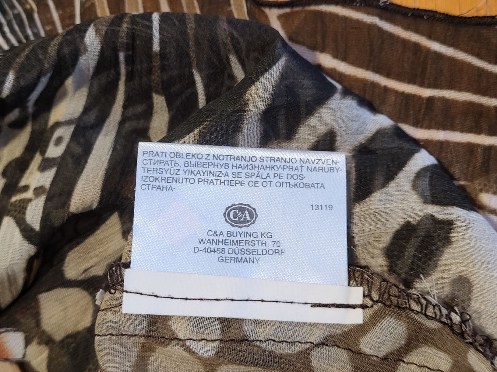 C&A Tops: hübsche longshirt top blouse tunika braun – Gebraucht aus Zürich von sahaara01 6