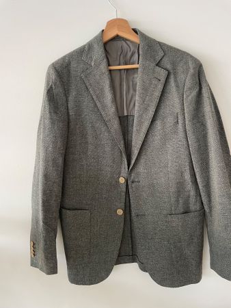 GUTTERIDGE JACKET GRAU GRÜN Gr. 48