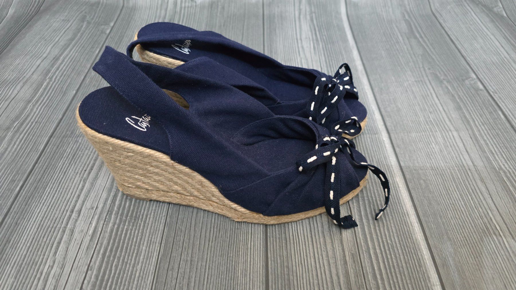 Scarpe da donna: Castañer Keil-Espadrilles - 37 - Maritimer Chic – Nuovo (secondo la descrizione) da Thalwil venduto da VitaMini