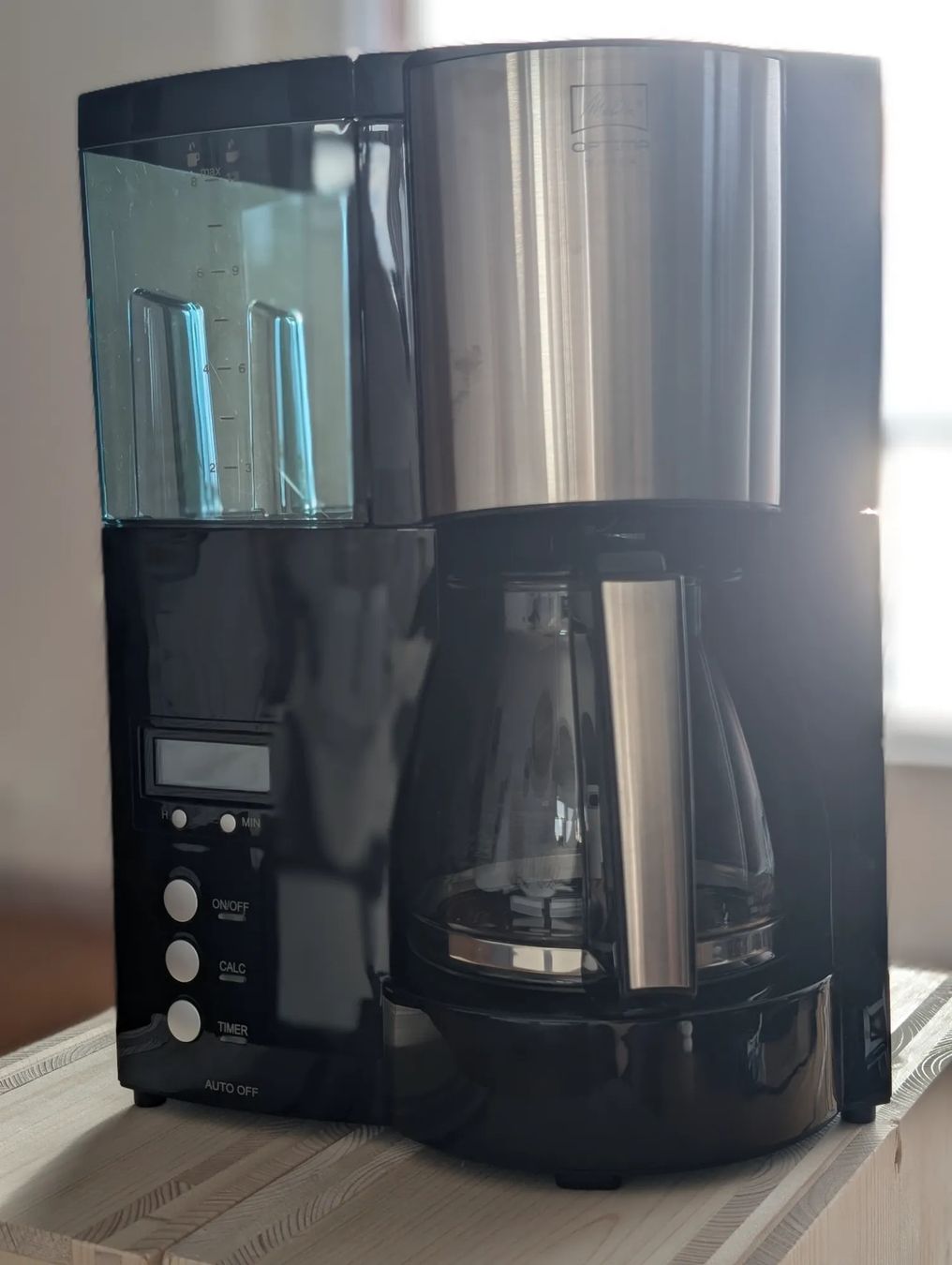Melitta Macchine per caffè & Macchine per espresso: Machine à café avec minuteur Melitta Optima - comme neuve – Nuovo (secondo la descrizione) da Montreux venduto da mad_z9lj