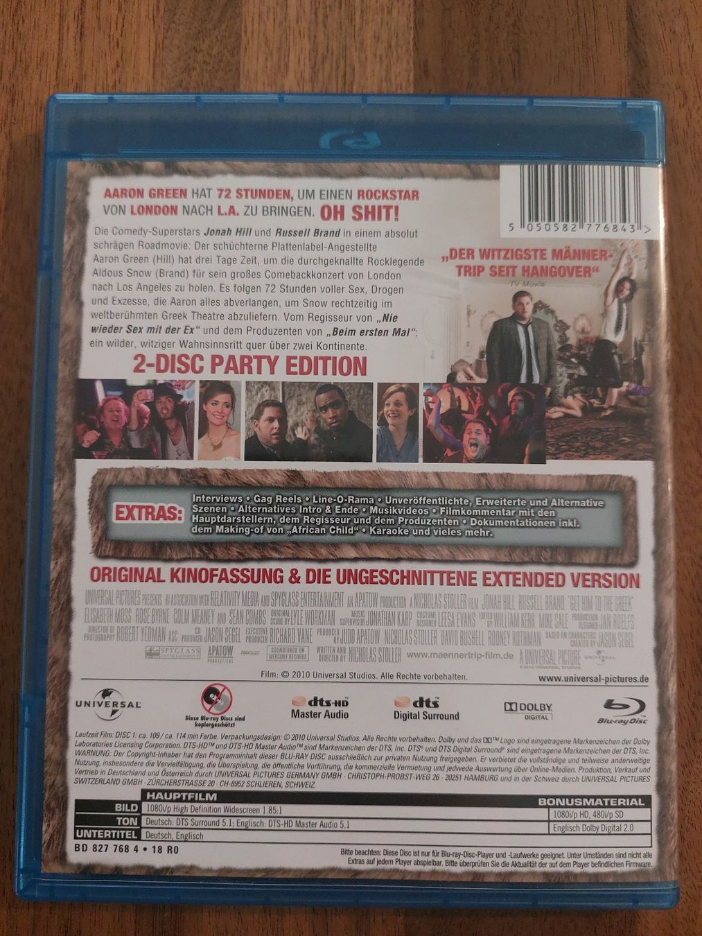 Tutti i DVDs: Blu Ray - Männertrip – Usato da Rheinfelden venduto da Onyx74 1