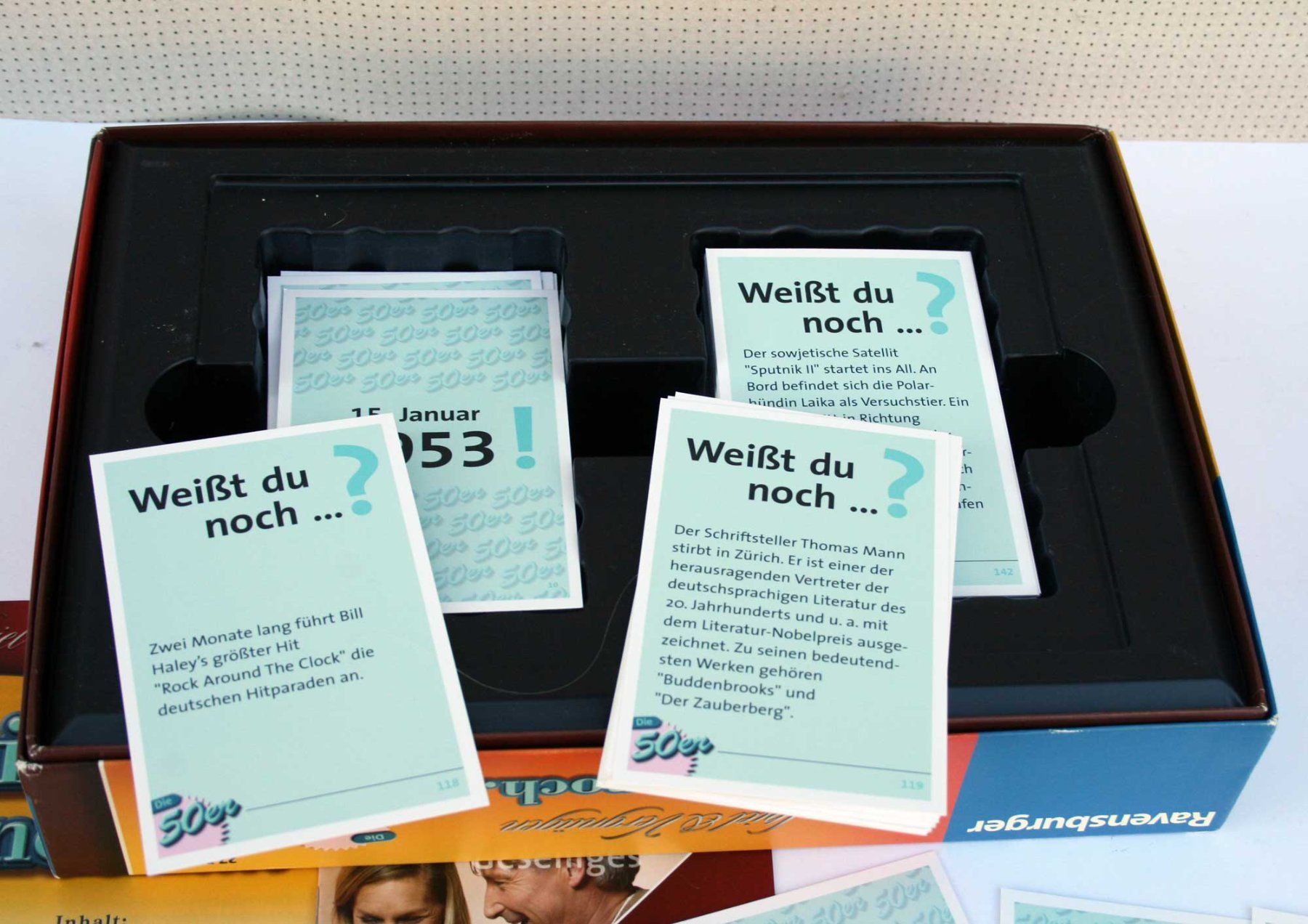 Ravensburger Spiele: Weisst du noch ...? Die 50er - Gesellschaftspiel – Gebraucht aus Winterthur von Musikmamsell 4