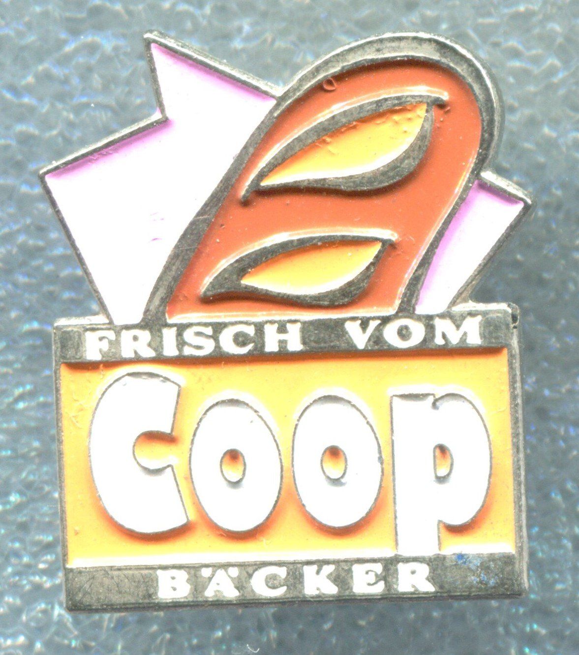 Placchette & Badge: Coop  FRISCH VOM BECK – Usato da Winterthur venduto da Sammleroase