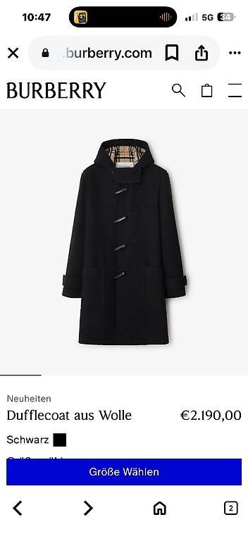 Manteaux: Burberry Dufflecoat – D'occasion à Schindellegi par Poshanna 4