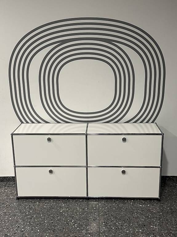Scaffali: USM Haller Sideboard reinweiss 2x2 – Usato da Glattbrugg venduto da q-aderdesign