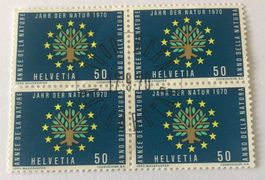 4 er Block Nr.489 mit Vollstempel Bern