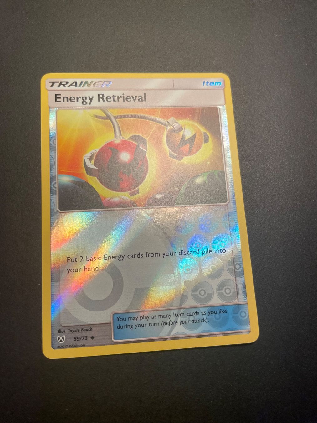 Pokémon Sammelbilder & Trading cards: Reverse Holo Energy Retrieval - 59/73 – Gebraucht aus Zürich von pokemon_cards
