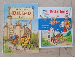 Ritter-Bücher Set: "Mein erstes Ritter Buch" + Ritterburg