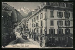 Interlaken, Hotel Kreuz, Propr.: Familie