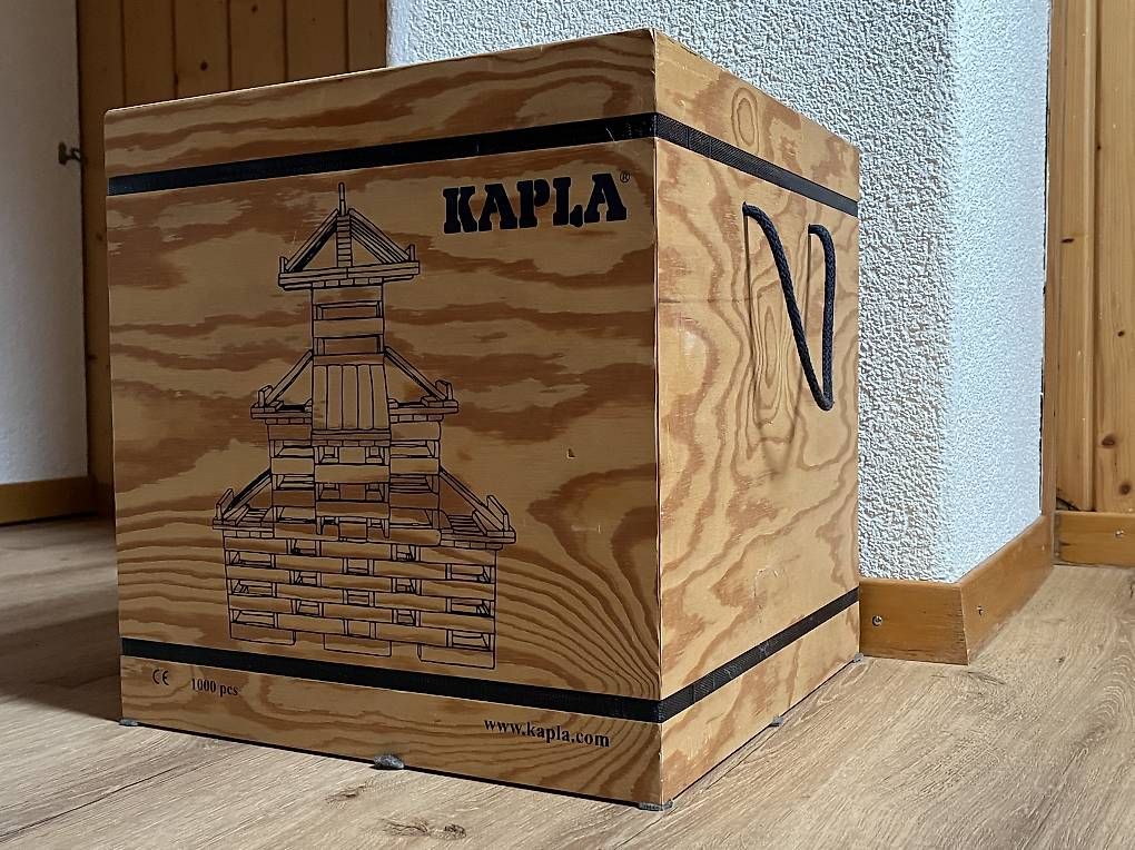 Giocattoli: Kapla Kiste mit 1000 Stück – Usato da Emdthal venduto da bak_p82z 2