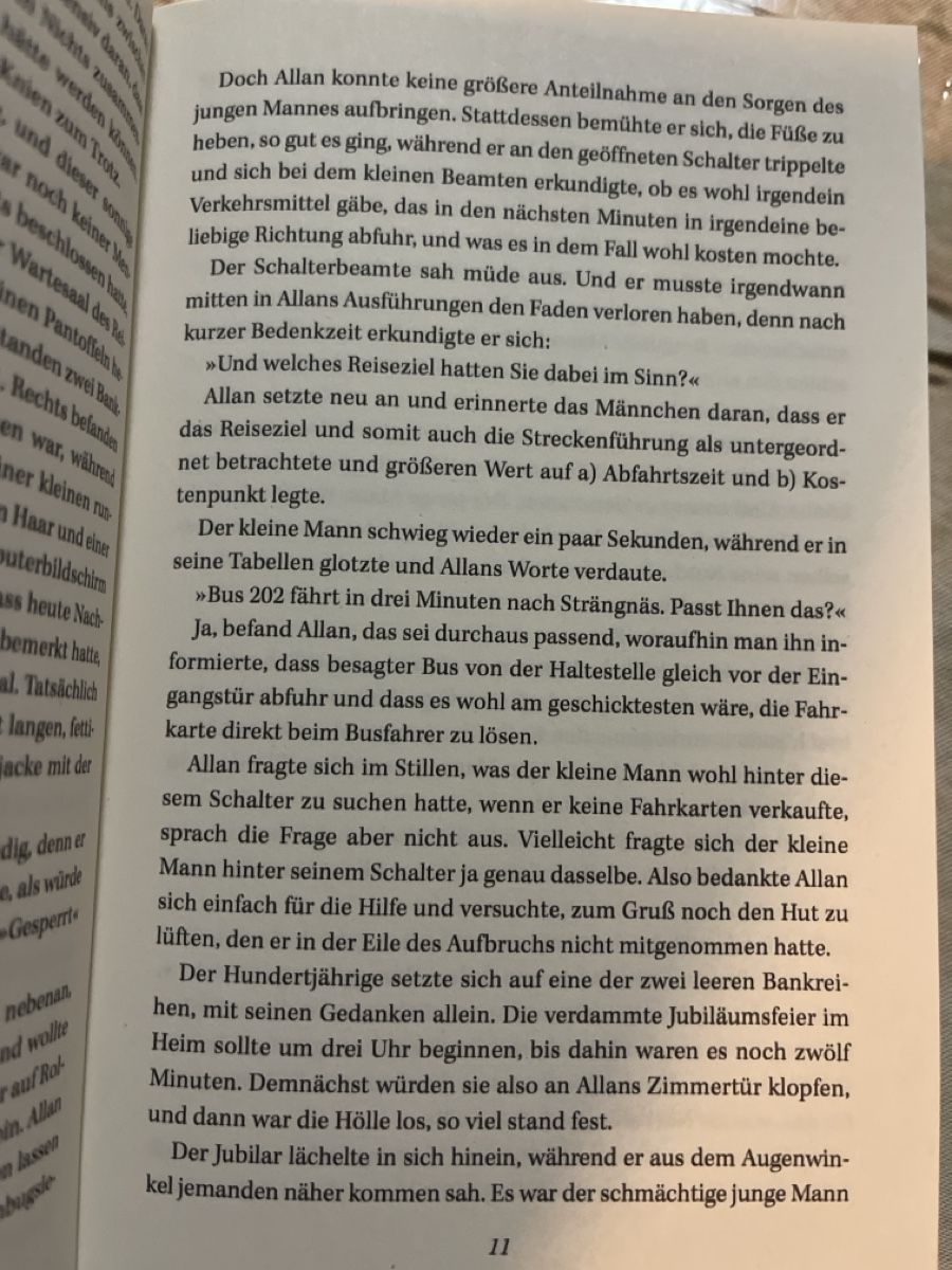 Libri: Jonas Jonasson: Der Hundertjährige - Geniale Story! – Nuovo (secondo la descrizione) da Zürich venduto da Belisimo 8
