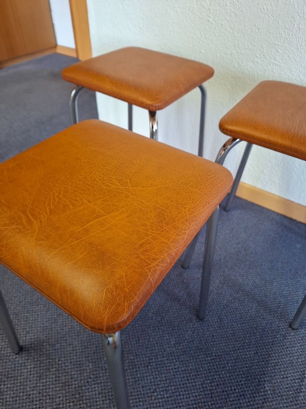 Sgabelli: Hocker (3Stk) Braun – Nuovo (secondo la descrizione) da Suhr venduto da SAF-Restposten 3
