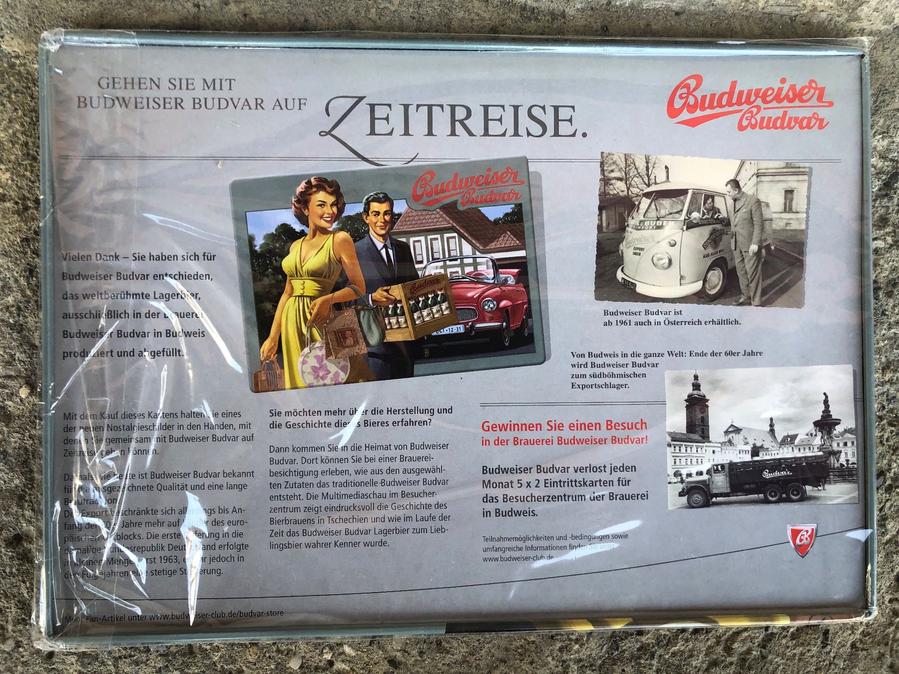 Insegne: Budweiser bier werbung reklame classic – Nuovo e nell'imballaggio originale da Reinach AG venduto da rares75 1