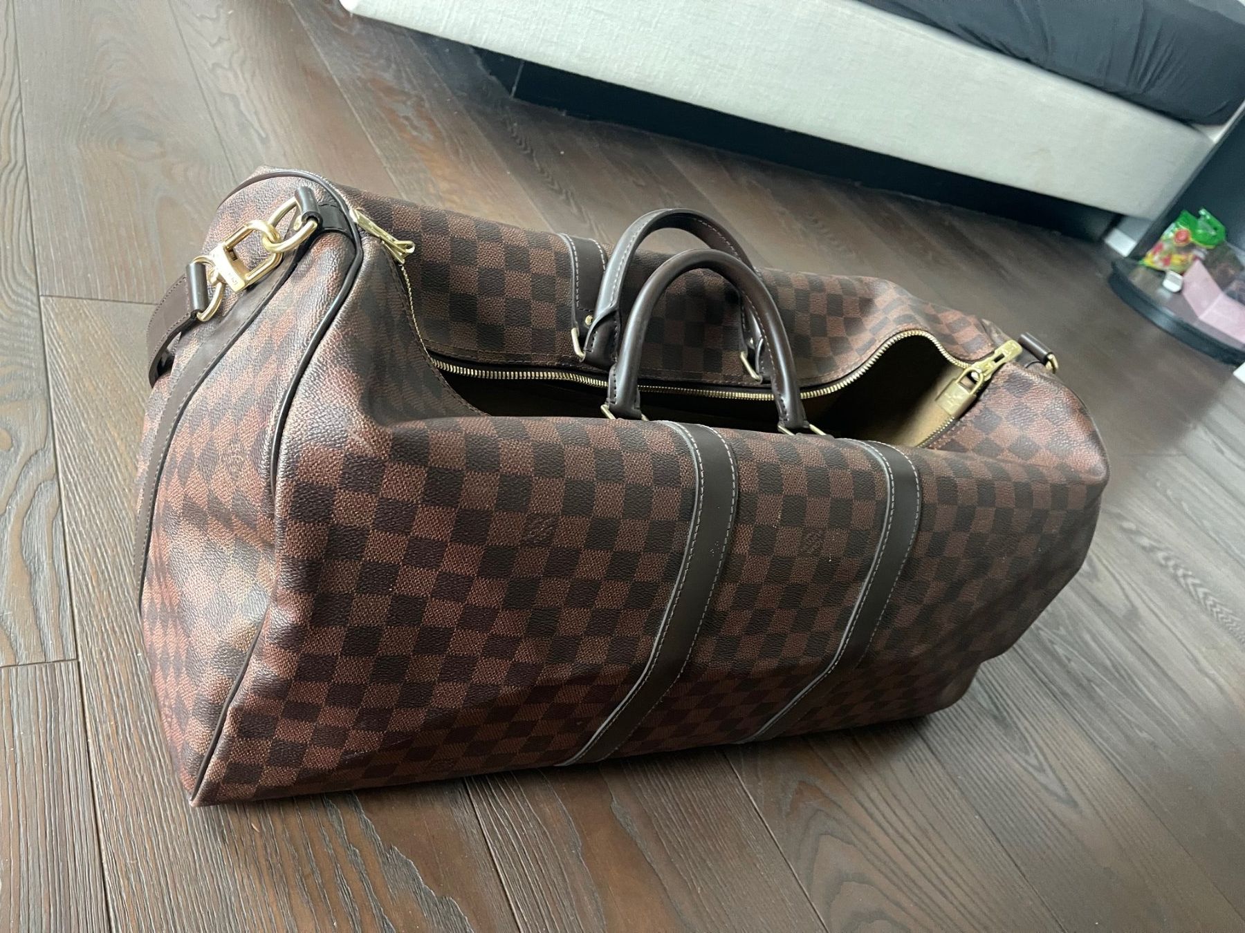 Louis Vuitton Taschen: Louis Vuitton Keepall 55 – Gebraucht aus Altendorf von Giovanni77 4