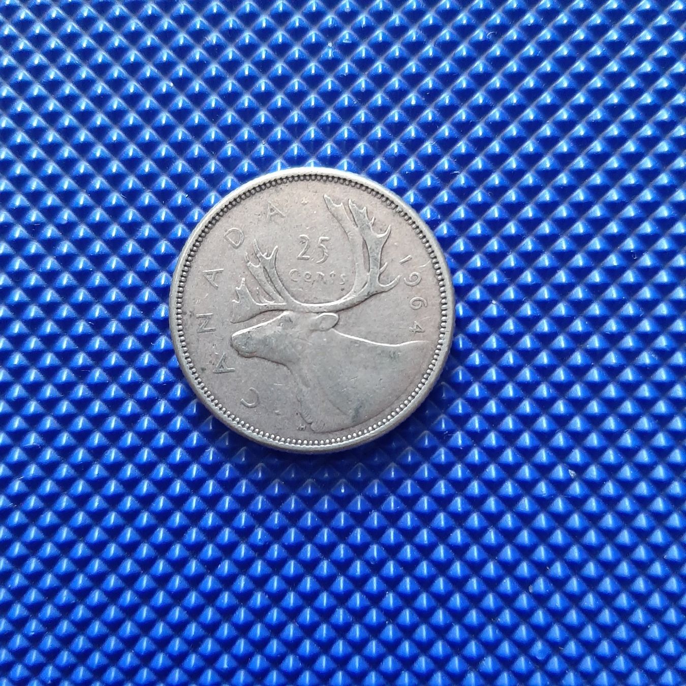 Tutti le monete: 25 Cents Canada 1964 en argent – Usato da Carouge GE venduto da cecob0909 1