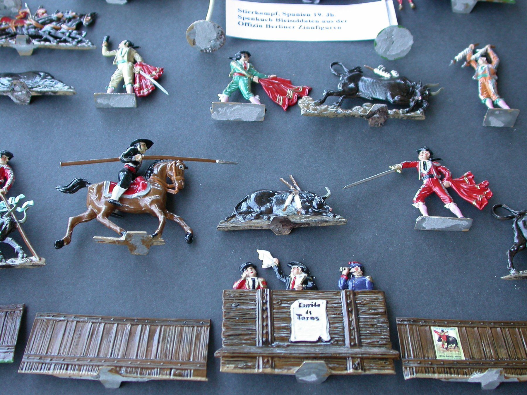 Statuette: Zinnfiguren: Stierkampf Corrida de Toros – Usato da Zürich venduto da Marcel6887 8