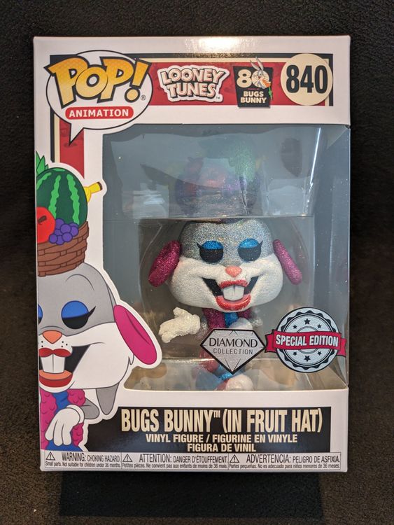 Funko Pop! Looney Tunes - Bugs Bunny #840 Diamond Collection | Acheter ...