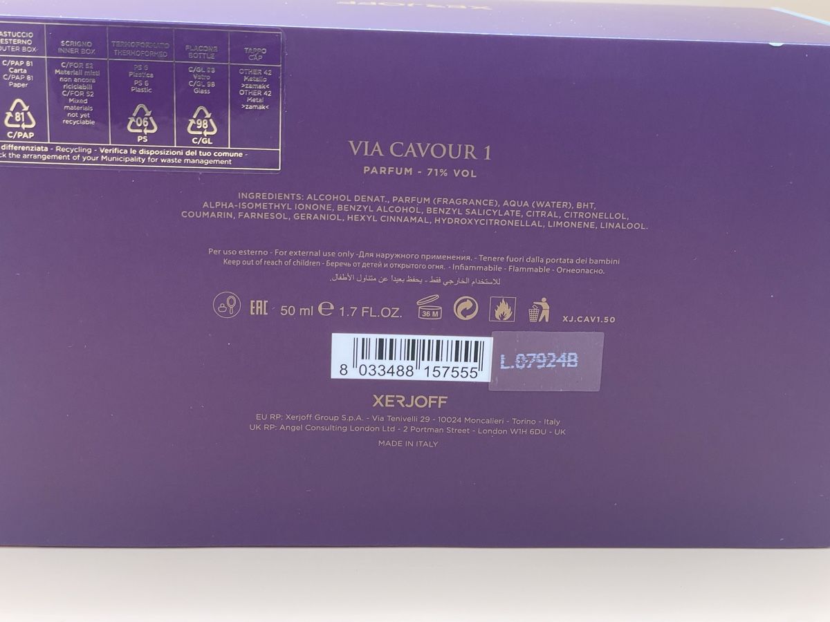 Xerjoff Profumi & Eau de Toilette: Xerjoff - Via Cavour 1 – Usato da Waldenburg venduto da LuxusTrends 5