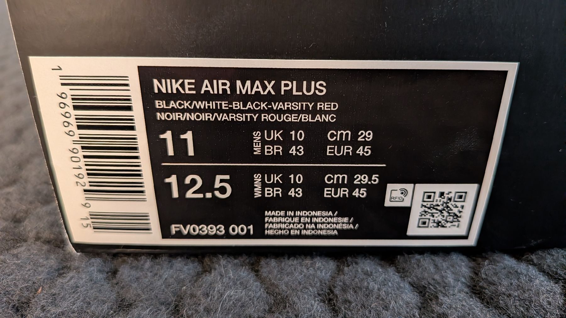 Nike Scarpe da uomo: Nike Air Max Plus Anniversary – Nuovo e nell'imballaggio originale da Zürich venduto da vukzh 5