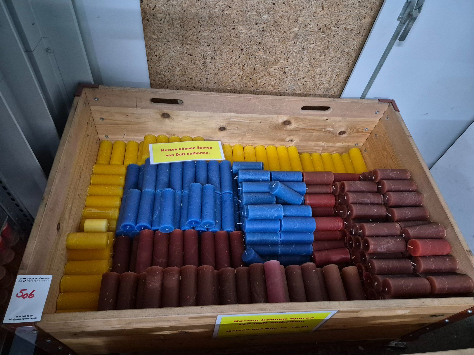 Candele: 506 Posten Kerzen aus Liquidation – Nuovo (secondo la descrizione) da Derendingen venduto da Meisterstuecke