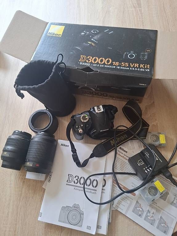 Nikon Obiettivi: 2 Objektive für Spiegelreflexkamera Nikon D3000 – Usato da Windisch venduto da kat_7ghj